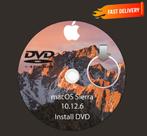 Installeer MacOS Sierra 10.12.6 via DVD zonder USB OSX OS X, Computers en Software, Besturingssoftware, Nieuw, MacOS, Ophalen of Verzenden