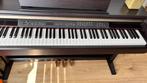 Piano Yamaha clavinova, Ophalen of Verzenden, Gebruikt, Bruin, Piano