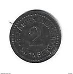 notgeld nurnberg gefangenen lager 2 pfennig nd/zn 23908.2, Verzenden, Duitsland, Losse munt