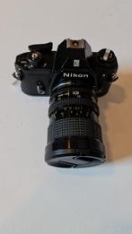 Nikon EM 1979 met Sigma zoom lens 3,5-4,5 28-85mm, Audio, Tv en Foto, Fotocamera's Analoog, Ophalen of Verzenden, Zo goed als nieuw