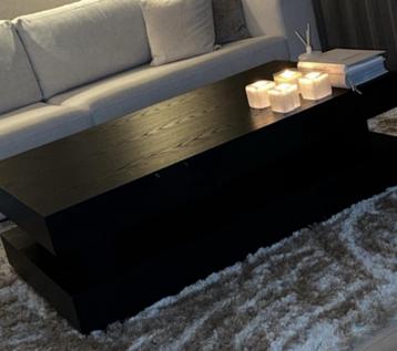 Salontafel hamburger zwart eiken hotelchique beschikbaar voor biedingen