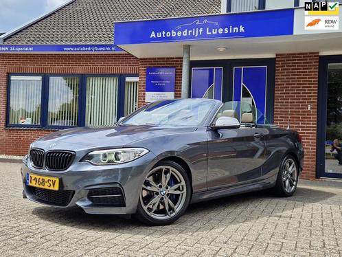 BMW 2-serie Cabrio M240i High Executive M-Sport Stuurwielver, Auto's, BMW, Bedrijf, Te koop, 2-Serie, ABS, Achteruitrijcamera