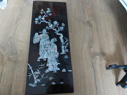 2 Chinese wandpanelen, Antiek en Kunst, Kunst | Overige Kunst, Ophalen of Verzenden