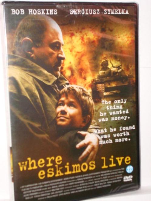 Where Eskimos Live met Bob Hoskins (gesealde DVD), Cd's en Dvd's, Dvd's | Drama, Nieuw in verpakking, Drama, Vanaf 12 jaar, Ophalen of Verzenden