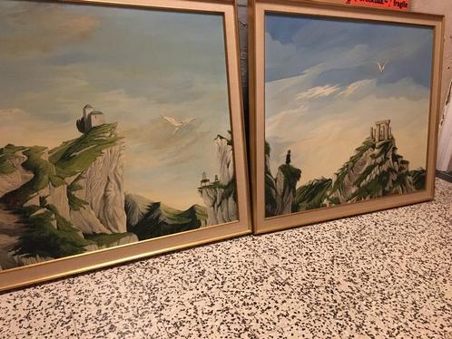 Terry Tarsnane 1939, 1 Schilderij Surrealisme, Antiek en Kunst, Kunst | Schilderijen | Klassiek, Ophalen of Verzenden