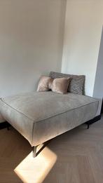 Beige hocker, Ophalen, Eenpersoons, Nieuw, 75 tot 100 cm