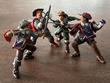 Te koop: Papo set 3 Musketiers en d’Artagnan beschikbaar voor biedingen