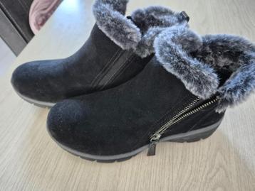 Skechers easy going - high zip dames laarzen zwart mt 38 beschikbaar voor biedingen