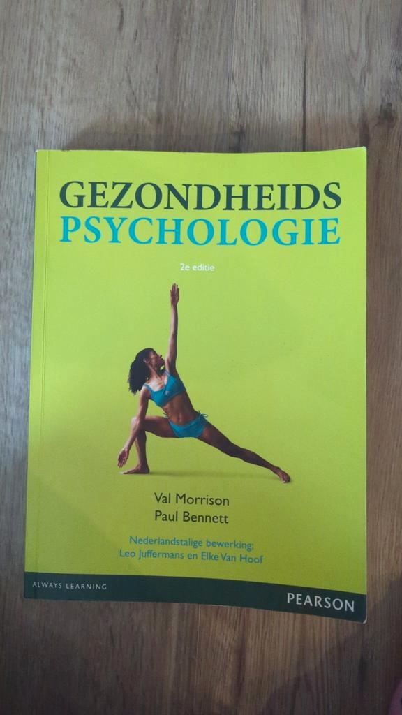 Gezondheidspsychologie 2e editie, Boeken, Studieboeken en Cursussen, Zo goed als nieuw, HBO, Gamma, Ophalen of Verzenden