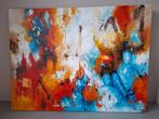 People abstract modern schilderij 120x90cm, Antiek en Kunst, Kunst | Schilderijen | Klassiek, Ophalen of Verzenden