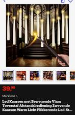 Harry potter zwevende kaarsen, met toverstaf., Ophalen of Verzenden, Zo goed als nieuw, Overige typen