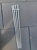 4 rvs banksticks, Ophalen of Verzenden, Zo goed als nieuw, Overige typen