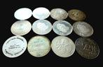 Zilveren 50 gulden munten 12 stuks 300 gram. Belegging., Ophalen of Verzenden, Zilver