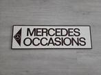 Vintage Mercedes occasions reclamebord, Ophalen, Gebruikt, Reclamebord
