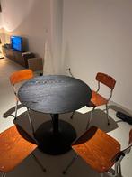 Zwarte ronde eettafel - ø80cm, Ophalen of Verzenden, Gebruikt