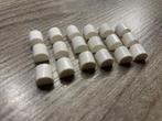lego 18 dakpannen 1x1 rond in wit (2), Kinderen en Baby's, Speelgoed | Duplo en Lego, Ophalen of Verzenden, Nieuw, Losse stenen