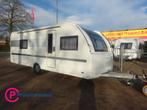 Adria Adora 613 UT QueensBed+Mover, Caravans en Kamperen, Caravans, Bedrijf, Adria, Schokbreker, Tot en met 4