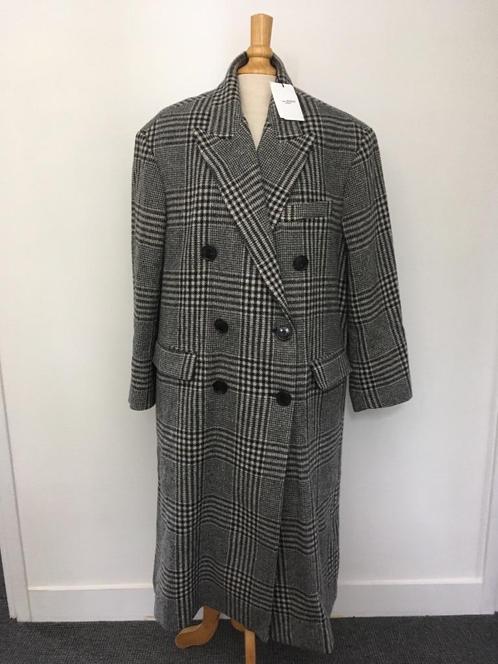 Isabel Marant mantel jas !!NIEUW!! maat 38 twv 650 euro, Kleding | Dames, Jassen | Winter, Nieuw, Maat 38/40 (M), Zwart, Ophalen