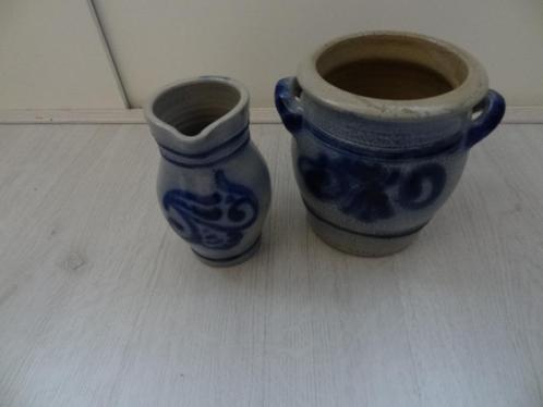 Keulse pot en kan, Antiek en Kunst, Antiek | Keramiek en Aardewerk, Ophalen of Verzenden