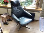 Fauteuil leolux, Ophalen, Metaal, 75 tot 100 cm, Zo goed als nieuw