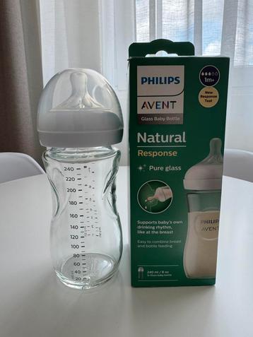 Philips Avent Glazen Babyfles 240ml - NIEUW beschikbaar voor biedingen