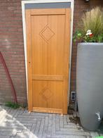 Binnendeur massief eikenhout 201,5 x 83 showmodel, Ophalen, 80 tot 100 cm, Binnendeur, Nieuw