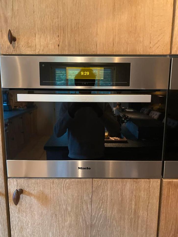 Miele DG 5080 Stoomoven - Defect Display, Witgoed en Apparatuur, Ovens, Gebruikt, Inbouw, Oven, 45 tot 60 cm, Stoom, Ophalen