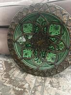 Handgemaakte oosterse bord schaal cadeutip #sint #kerst, Antiek en Kunst, Ophalen of Verzenden