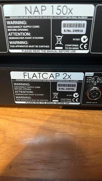 Naim Flatcap 2X + originele SNAIC-kabel beschikbaar voor biedingen
