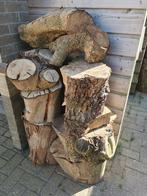 Haardhout ongekloofd, Tuin en Terras, Haardhout, Minder dan 3 m³, Ophalen, Overige houtsoorten, Blokken