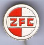 Z.F.C. ZFC zilverkleurig voetbalclub speldje ( Z_172 ), Verzenden, Zo goed als nieuw, Sport, Speldje of Pin