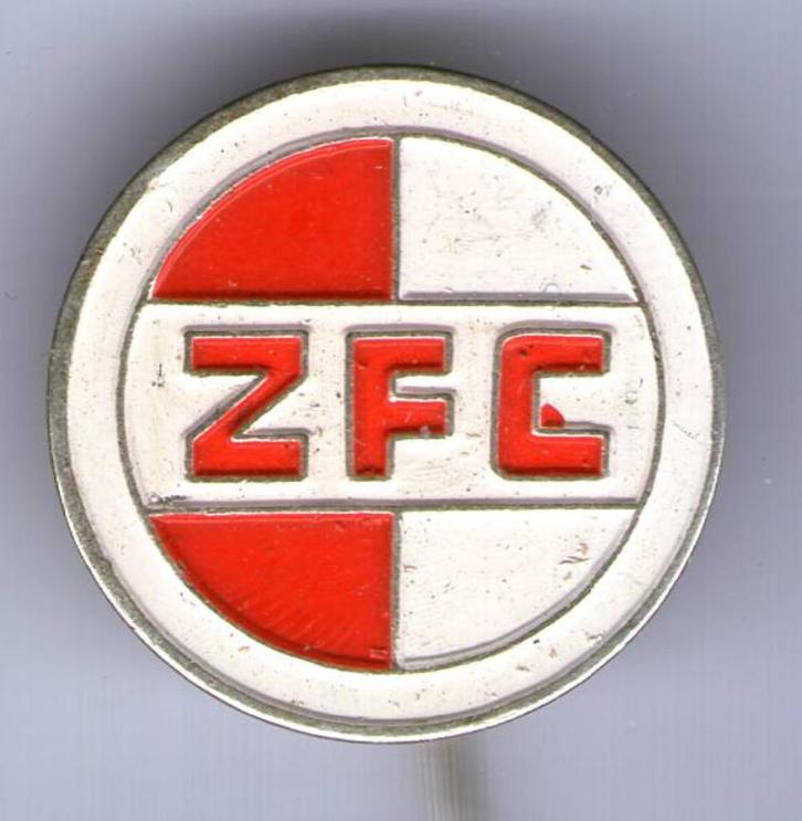 Z.F.C. ZFC zilverkleurig voetbalclub speldje ( Z_172 ), Verzamelen, Speldjes, Pins en Buttons, Zo goed als nieuw, Speldje of Pin