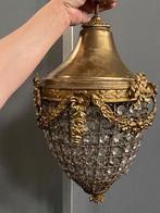 Sierlamp in goud messing vintage look koninklijke sierlamp, Huis en Inrichting, Lampen | Kroonluchters, Ophalen, Zo goed als nieuw