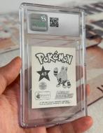 Grade-10 Totodile Merlin Pokemon Stickers 2001 Series 3-43, Ophalen of Verzenden, Zo goed als nieuw, Losse kaart, Foil