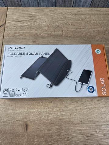 Re-Load Opvouwbaar Zonnepaneel 28W beschikbaar voor biedingen