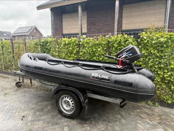 Rubberboot 3,10m met 5PK 4takt Parsun Buitenboordmotor beschikbaar voor biedingen