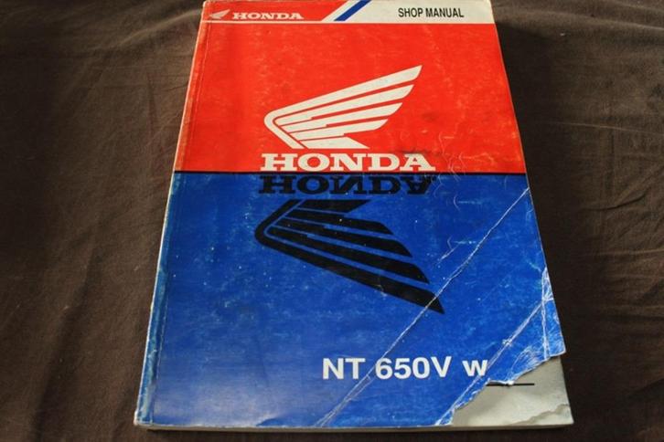 Honda NT650 Hawk ?? motorcycle shop manual NT650V, Motoren, Handleidingen en Instructieboekjes, Honda, Ophalen of Verzenden