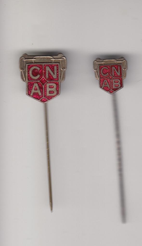 Centrale Nederlandsche Ambtenaarsbond CNAB speldjes vakbond, Verzamelen, Speldjes, Pins en Buttons, Gebruikt, Speldje of Pin, Overige onderwerpen