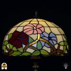 Tiffany tafellamp Aurora Bloom - 30 cm, Nieuw, Ophalen of Verzenden, Glas, Tiffany