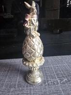 Gouden Konijn Decoratie Ei, Diversen, Pasen, Ophalen of Verzenden, Nieuw