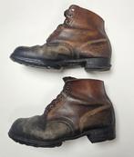 Originele Duitse schnurschuhe met 1e model FJ zolen, Ophalen of Verzenden, Luchtmacht, Duitsland, Kleding of Schoenen