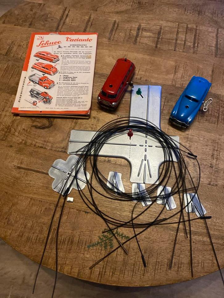 Schuco Varianto werkelijkheid spel opwindbare Auto's Set, Antiek en Kunst, Antiek | Speelgoed, Ophalen of Verzenden