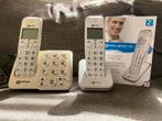 Geemarc Amplidect senioren telefoon, basisstation en handset, Telecommunicatie, Ophalen of Verzenden, 2 handsets