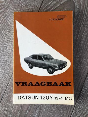Vraagbaak Datsun 120 Y 1974-1977 P. Olyslager beschikbaar voor biedingen