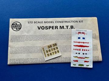 Airfix		vosper mtb decal set	1/72 beschikbaar voor biedingen