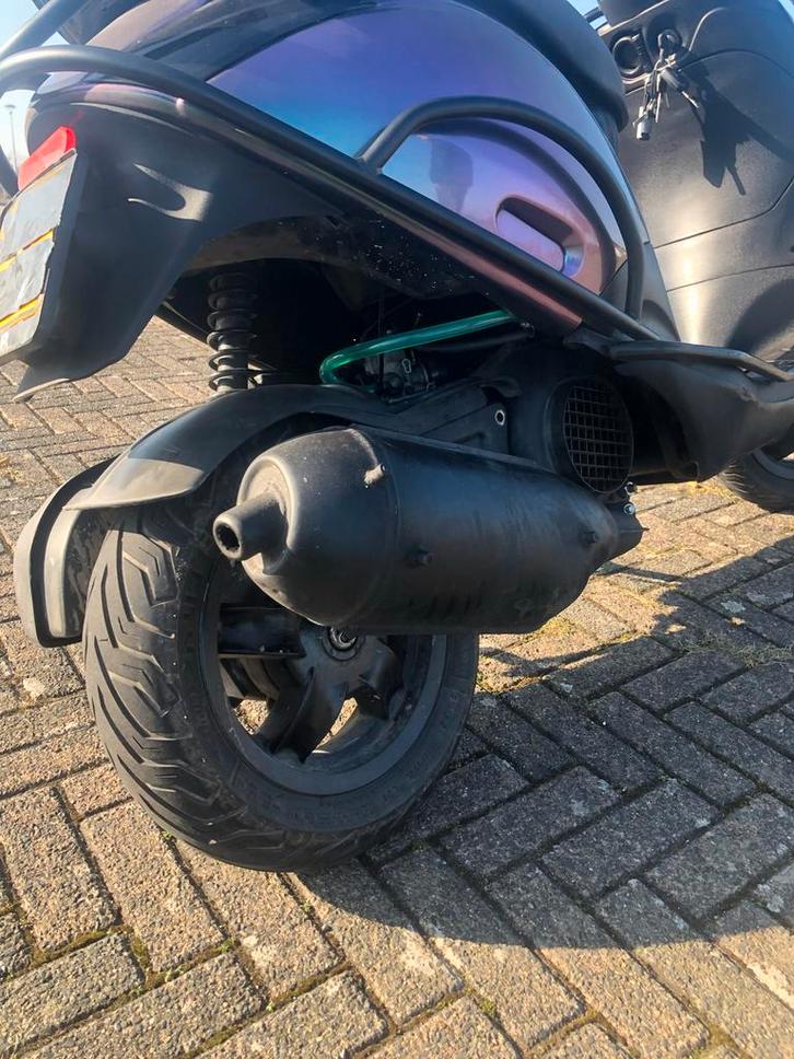 Piaggio Zip 172cc 2 Takt - Snelle Scooter!, Fietsen en Brommers, Scooters | Piaggio, Gebruikt, Zip, Maximaal 45 km/u, Tweetakt