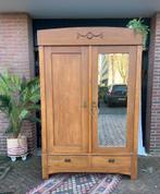 Mooie antieke kledingkast, 100 tot 150 cm, Ophalen of Verzenden, Zo goed als nieuw, 150 tot 200 cm