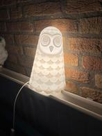 Nachtlampje uil, Huis en Inrichting, Lampen | Tafellampen, Ophalen of Verzenden, Gebruikt, Minder dan 50 cm