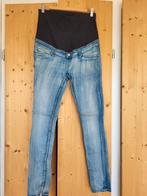 Skinny Zwangerschapsbroek H&M mt 42, H&M, Blauw, Maat 42/44 (L), Ophalen of Verzenden