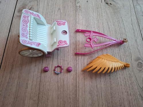 Playmobil onderdelen set 5143 Pegasuspaard met koets, Kinderen en Baby's, Speelgoed | Playmobil, Gebruikt, Los playmobil, Ophalen of Verzenden